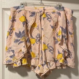 NWT American Eagle M Lemon Shorts